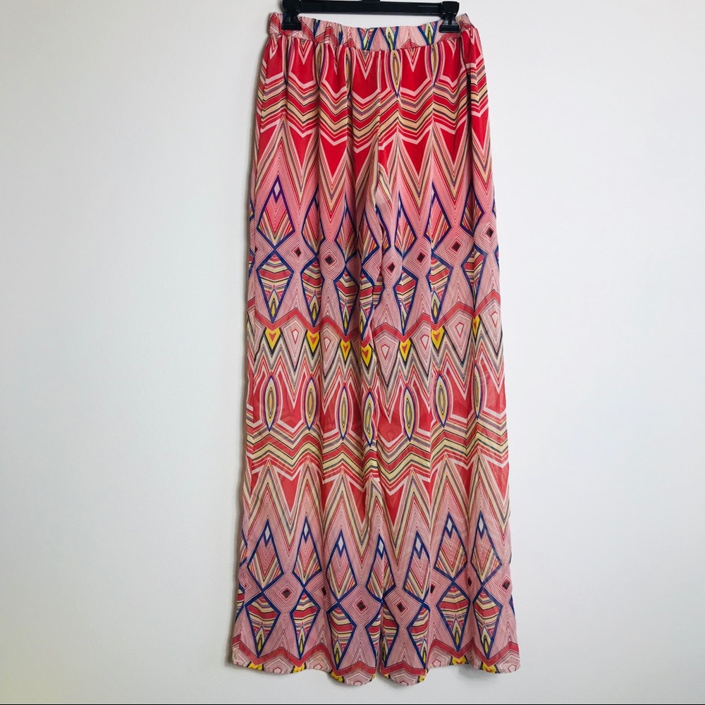 Adrienne Sheer  Diamond Palazzo pants